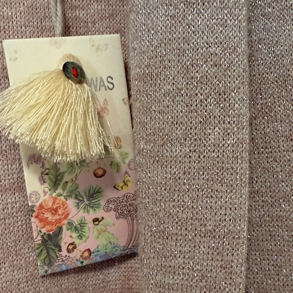 NEW Johnny Was Cozy Embroidered Shimmer Cardigan / Duster S - Picture 7 of 9